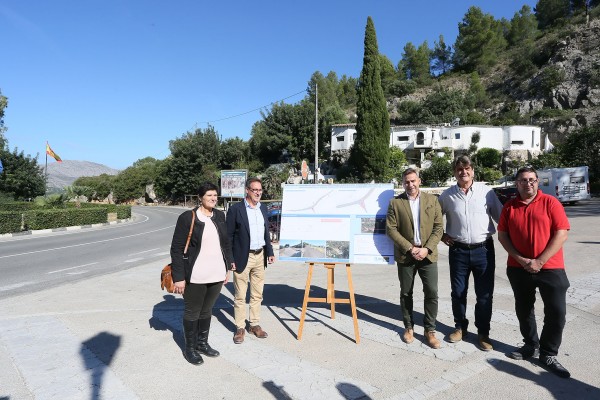 700.000 euros para acabar con la inseguridad en los accesos a la Cueva de las Calaveras de Benidoleig

