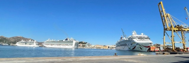 La triple escala con el Ventura, Norweigian y Brilliance of the Seas ayuda a alcanzar los 21.000 cruceristas en una semana   