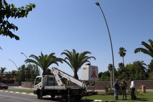 Vila-real amplía su plan de eficiencia energética al alumbrado de la calle José Ramón Batalla 