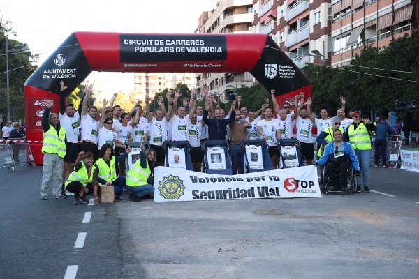 Más de 2.500 runners participan en ‘València por la Seguridad Vial’ del Circuito de Carreras Populares
