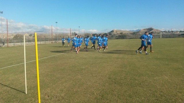Nieto y Chechu entrenan con normalidad