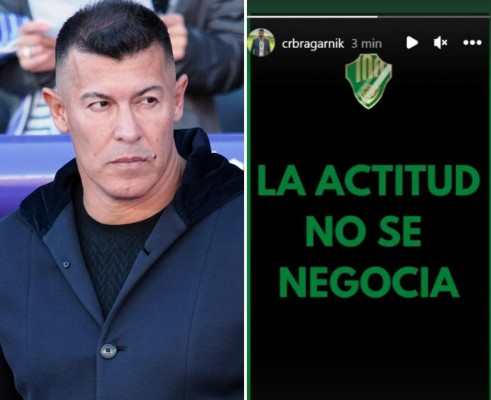 Almirón dice que entendería su destitución, al tiempo que Bragarnik señala a los jugadores