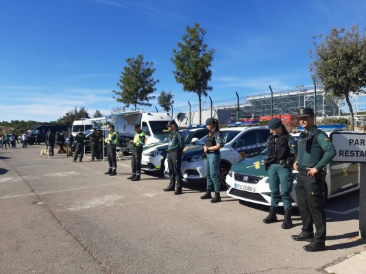 Unos 2.000 policías y una unidad antiterrorista vigilarán en el GP de Cheste