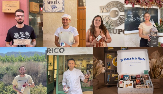 La Maleta de la Terreta, una cesta de Navidad 100% alicantina