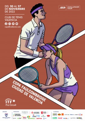 Paco Roca crea el cartel de la Copa Faulcombridge Open Ciudad de València 

