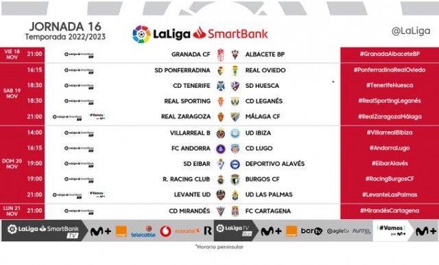 El Levante ya sabe los horarios para enfrentarse a Las Palmas y Lugo