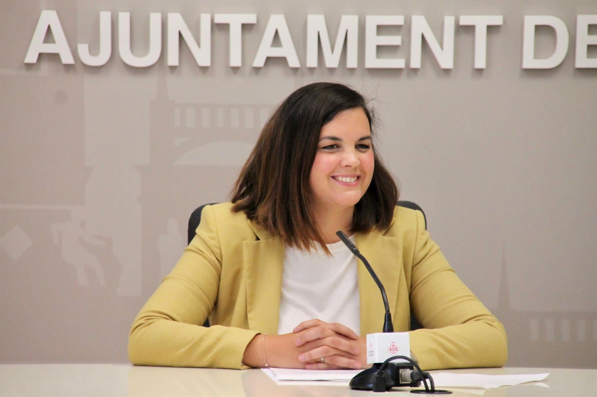 La vicealcaldesa Sandra Gómez. Foto: AYUNTAMIENTO DE VALÈNCIA - 