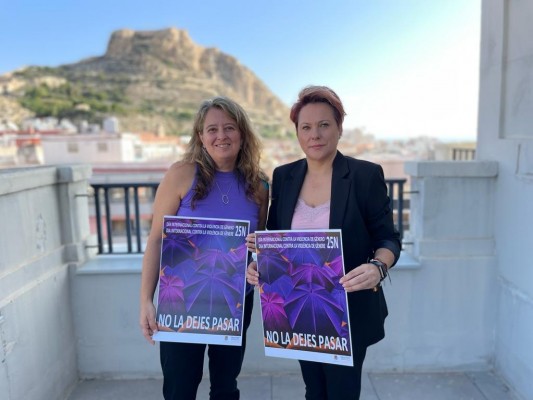 Alicante activa la campaña municipal contra la violencia de género con el lema 'No la dejes pasar'