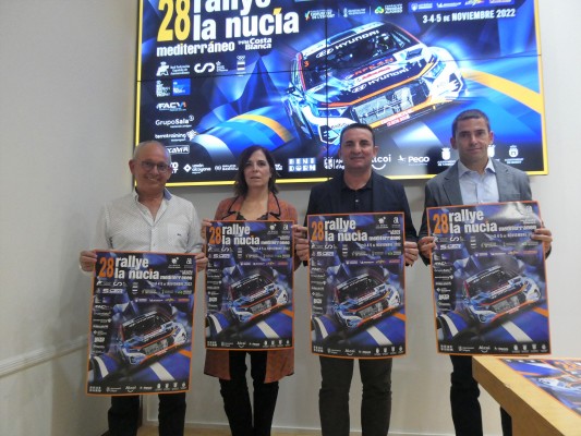 Cuatro pilotos se juegan el título en el Rallye La Nucía Mediterráneo
