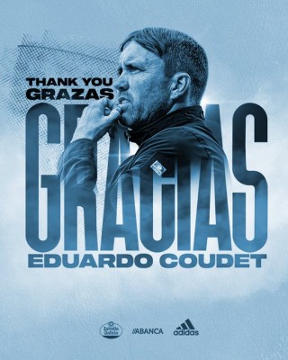 El Celta oficializa la destitución de Coudet