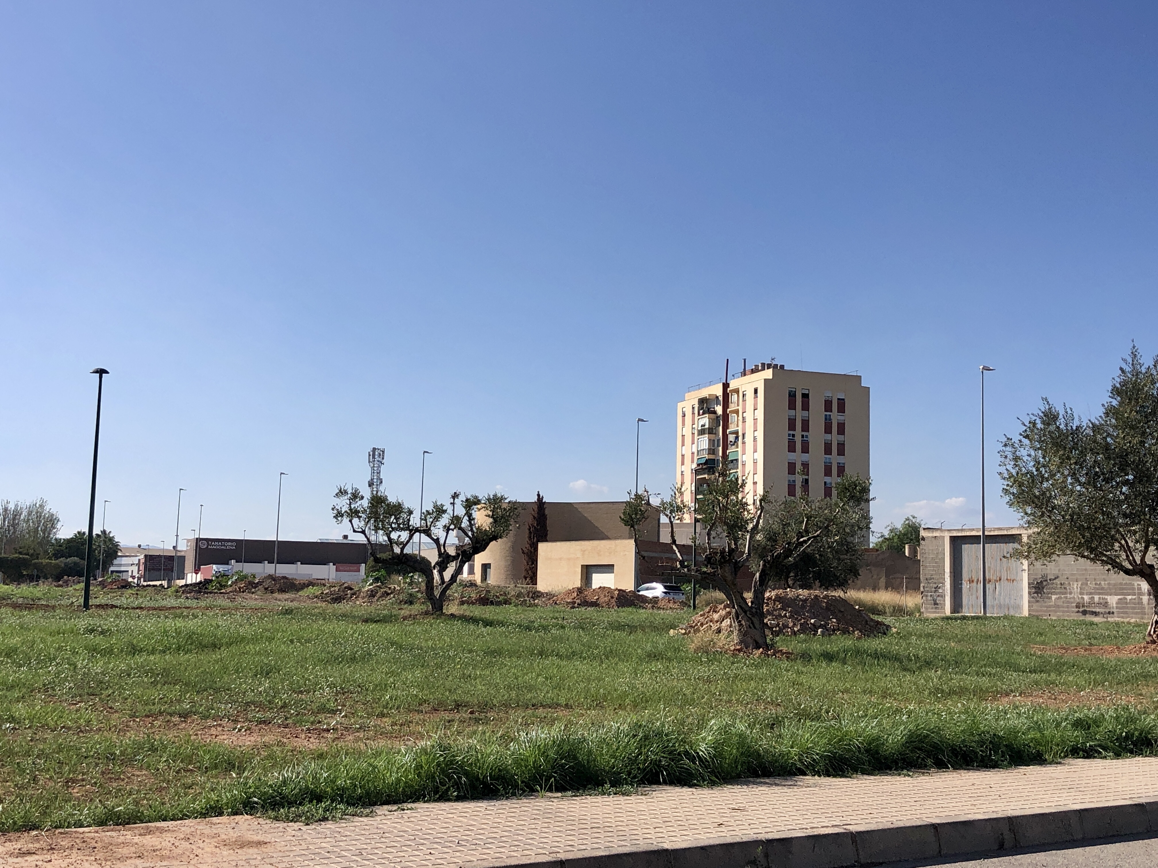 Almassora recibe 100.000 euros de Conselleria para transformar un solar de 4.000m2 en un pulmón verde