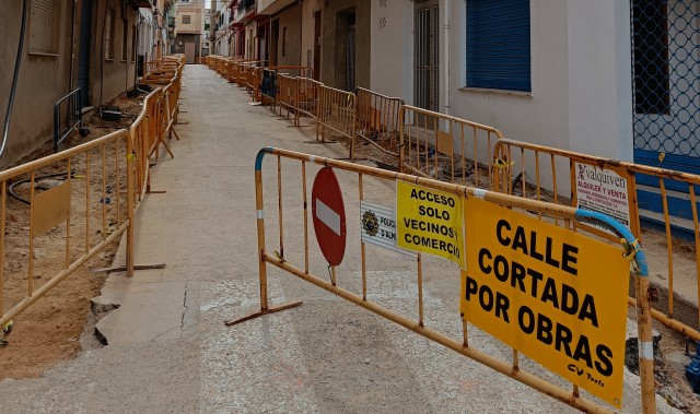 Almussafes inicia las obras para dotar de plataforma única el centro histórico 
