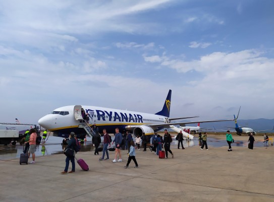 El aeropuerto de Castellón estrena la ruta a Dublín, su primera con el mercado irlandés
