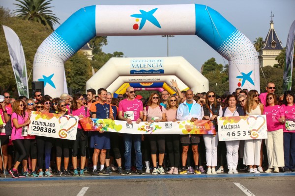 ‘València contra el cáncer’ recauda 46.535 euros en una jornada con más de 9.300 participantes 

