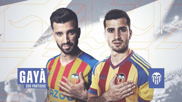 Gayà alcanza los 300 partidos oficiales con el Valencia CF
