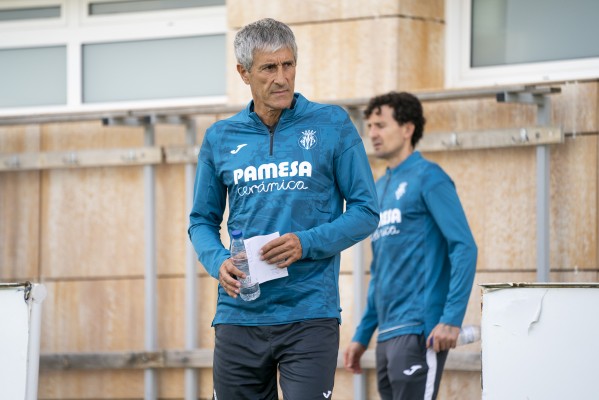 San Mamés, escenario de la primera gran prueba del Villarreal de Quique Setién
