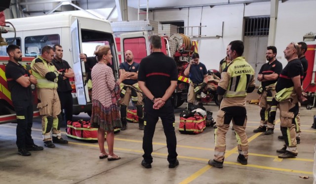 Castelló licita inversiones por un millón de euros para mejorar el material de los Bomberos