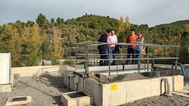 Diputación ha invertido 600.000 euros en las depuradoras de Matet y Pavías