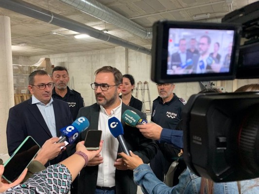 Las obras del cuartel de Policía Local de San Cristóbal de Lorca estarán terminadas a final de año
