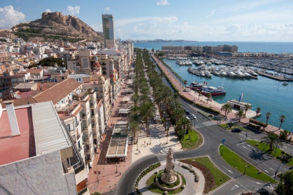 Alicante, el último de la fila 