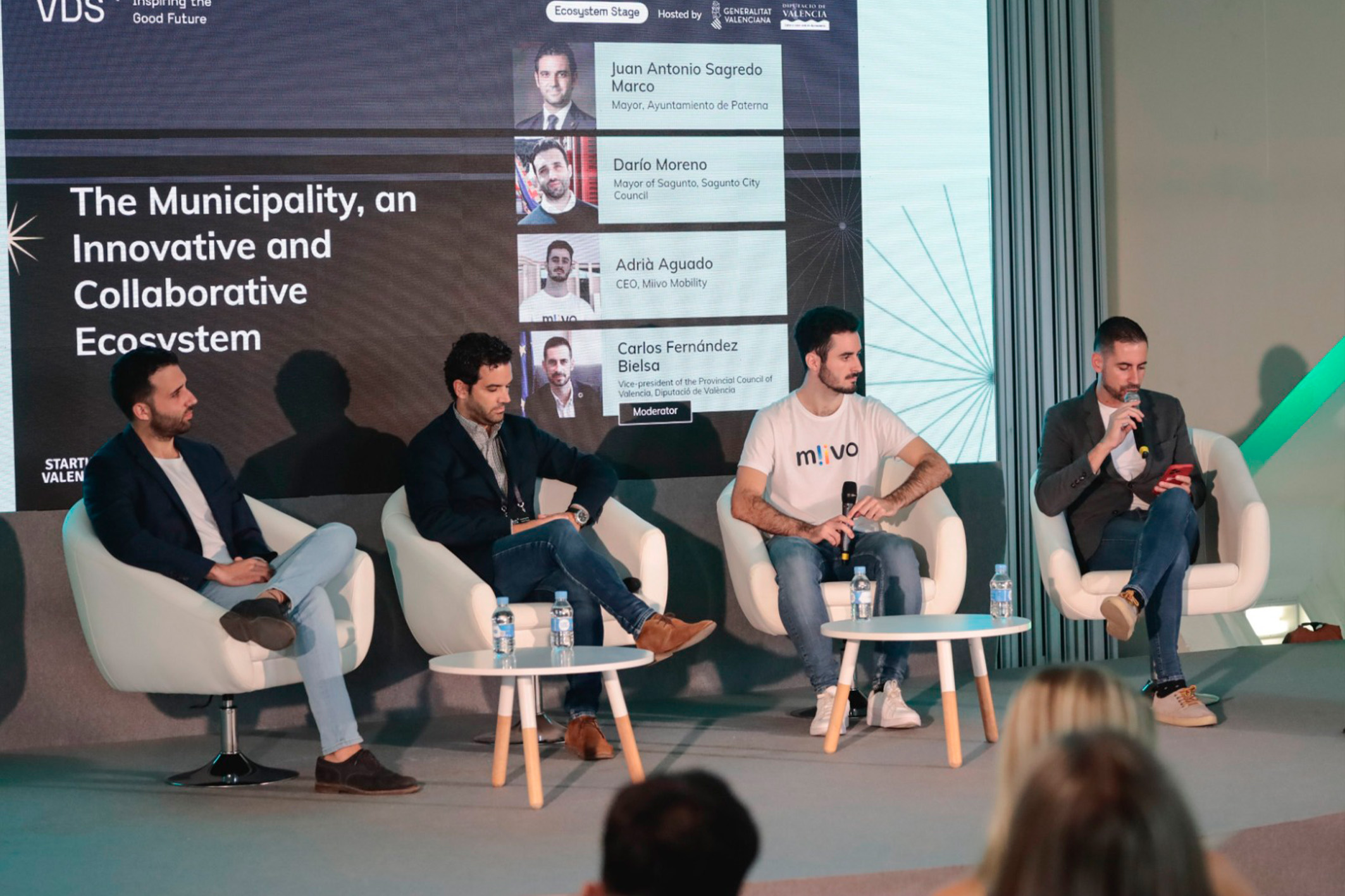 Celebración de la mesa de debate. Foto: Ajuntament de Sagunt - 