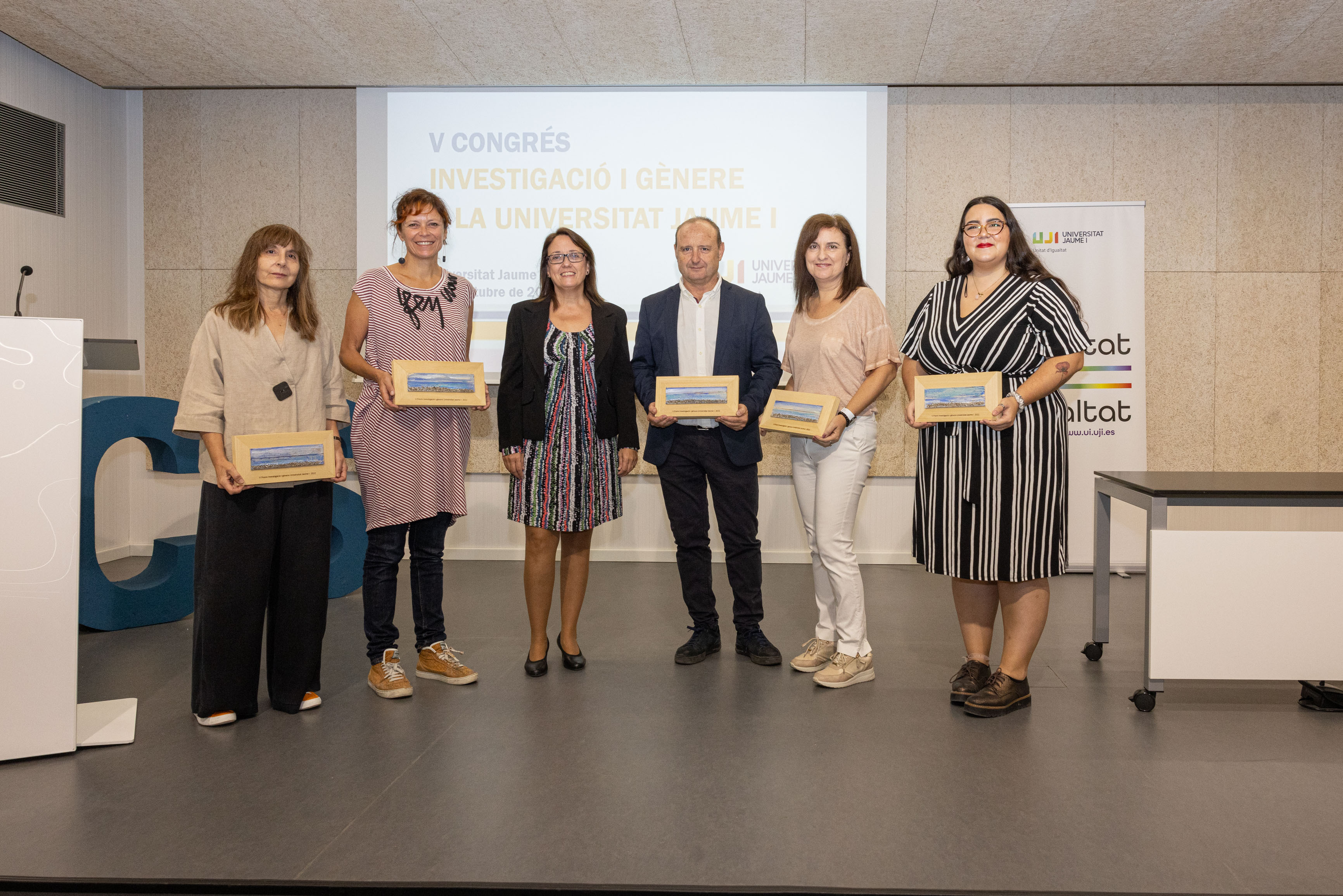 La UJI premia cinco trabajos de investigación y prácticas docentes con perspectiva de género