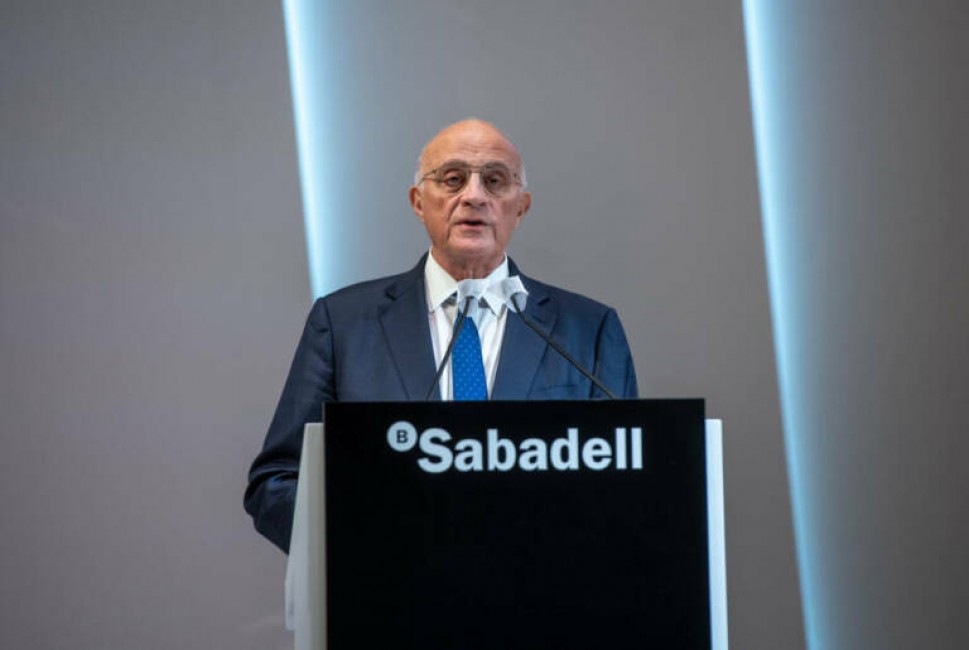 Josep Oliu, presidente de Banco Sabadell. Foto: RAFA MOLINA - 