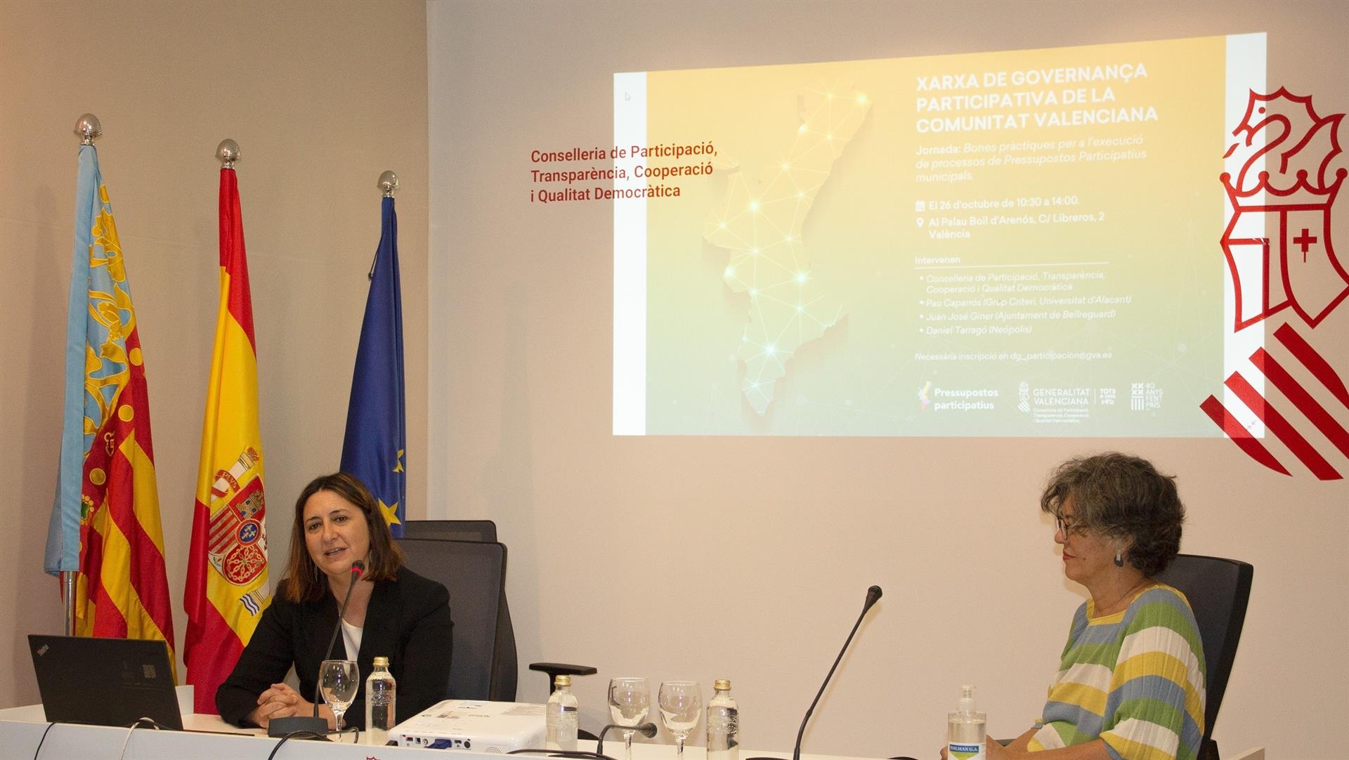 Pérez Garijo incide en el papel de los presupuestos participativos: 