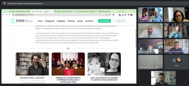 CENID organiza una jornada para acercar la cultura de la provincia a través de internet