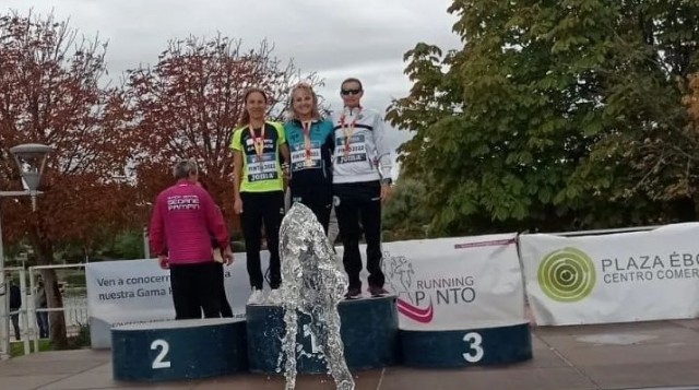 María López, del CA Nogalte, subcampeona de España máster 50 de 5 kilómetros en ruta 