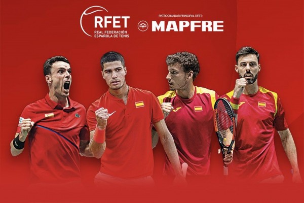 Alcaraz, Bautista, Carreño y Granollers, equipo español para la Davis a falta del quinto tenista