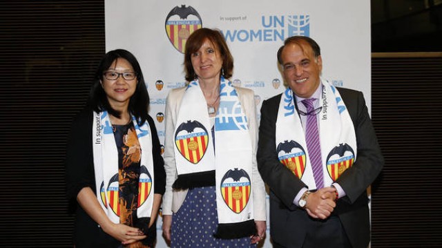 LaLiga manifiesta su apoyo al Valencia y a sus jugadores