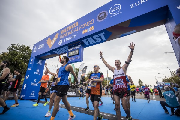 El Medio Maratón Valencia disfruta de su nuevo récord con 17 004 llegados a meta 

