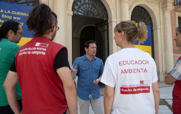 La Diputación prorroga el servicio de Educación Ambiental para gestionar los residuos domésticos