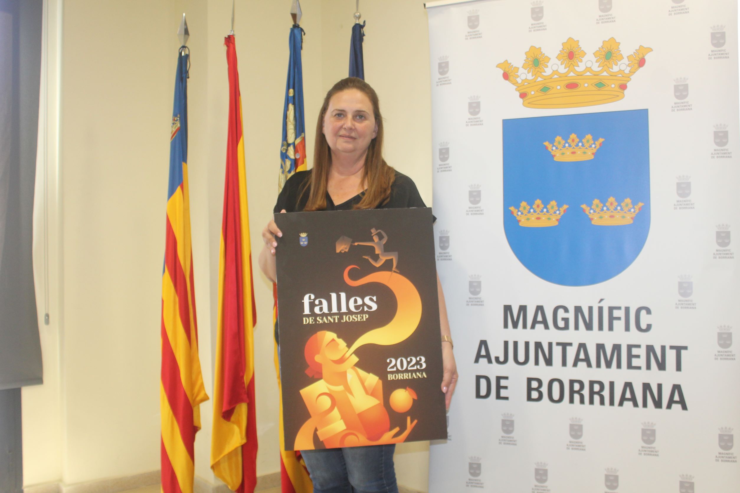El cartel 'Foc al ninot' de Borja Tur será la imagen de las Fallas de Burriana 2023