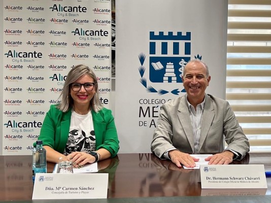 Alicante renueva la colaboración con el Colegio de Médicos para relanzar los congresos en 2023