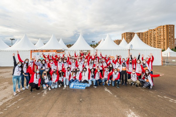 Más de 1.100 #VoluntariosVithales participan en el Medio Maratón Valencia Trinidad Alfonso Zurich

