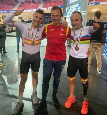 Ricardo Ten, doble campeón del mundo de ciclismo en persecución y ómnium

