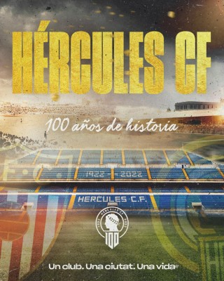 Elche, Valencia y exjugadores felicitan al Hércules por su Centenario
