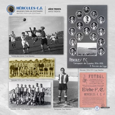 El archivo municipal rescata los inicios del Hércules por su Centenario
