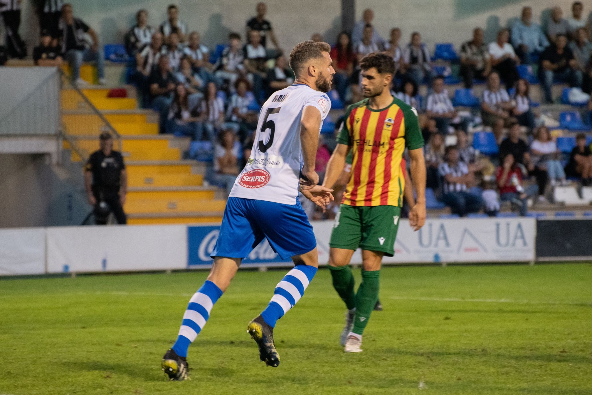El Alcoyano pierde a tres de sus cuatro mediocentros ante el Logroñés
