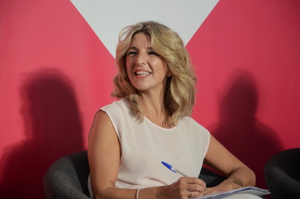 Yolanda Díaz dice que habrá vocales propuestos por Podemos en el nuevo CGPJ