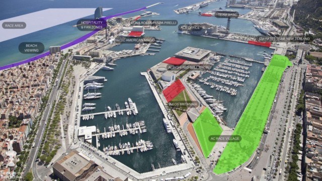 La organización de la America’s Cup de Barcelona celebra el buen ritmo en los preparativos “de la edición más espectacular de la historia”
