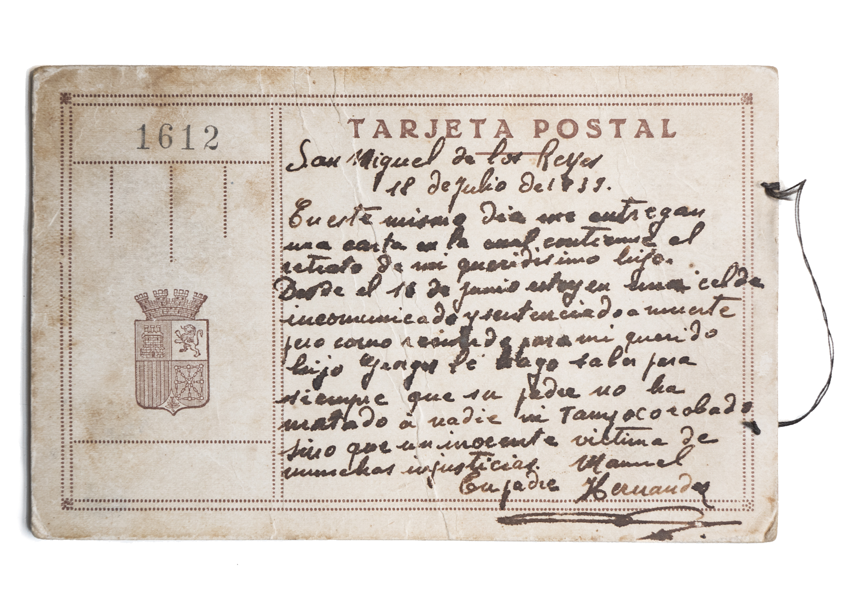 'Últimes paraules': les cartes d'acomiadament dels presos del franquisme ixen a la llum