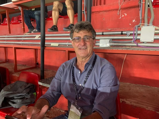 El 'Matador' presenció el empate en Sevilla
