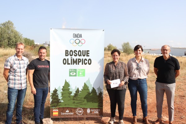 El Comité Olímpico elige Onda para plantar uno de sus cinco bosques y combatir el cambio climático