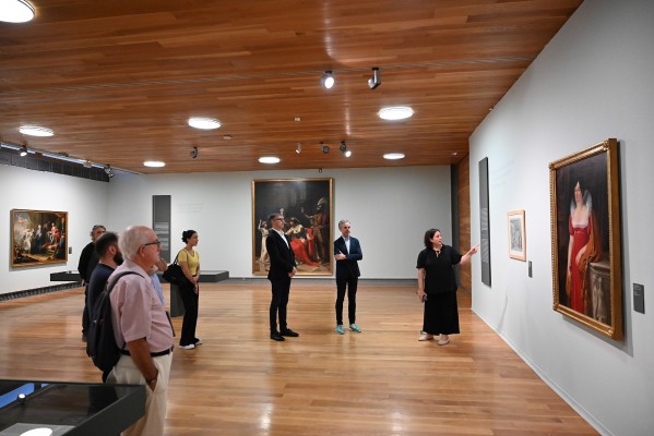 El Museu de Belles Arts recibe la obra de José Aparicio antes de su vuelta al Prado