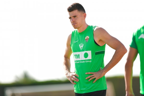 El Elche recupera para el miércoles a Gumbau y Boyé, pero mantiene las dudas de 'Fede' y Fidel
