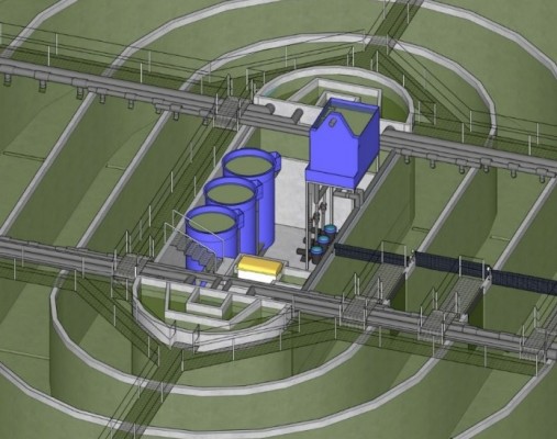 Así será la piscifactoría en tierra de Aquaculture en Alicante: 5,8 millones para cuatro tanques de cría