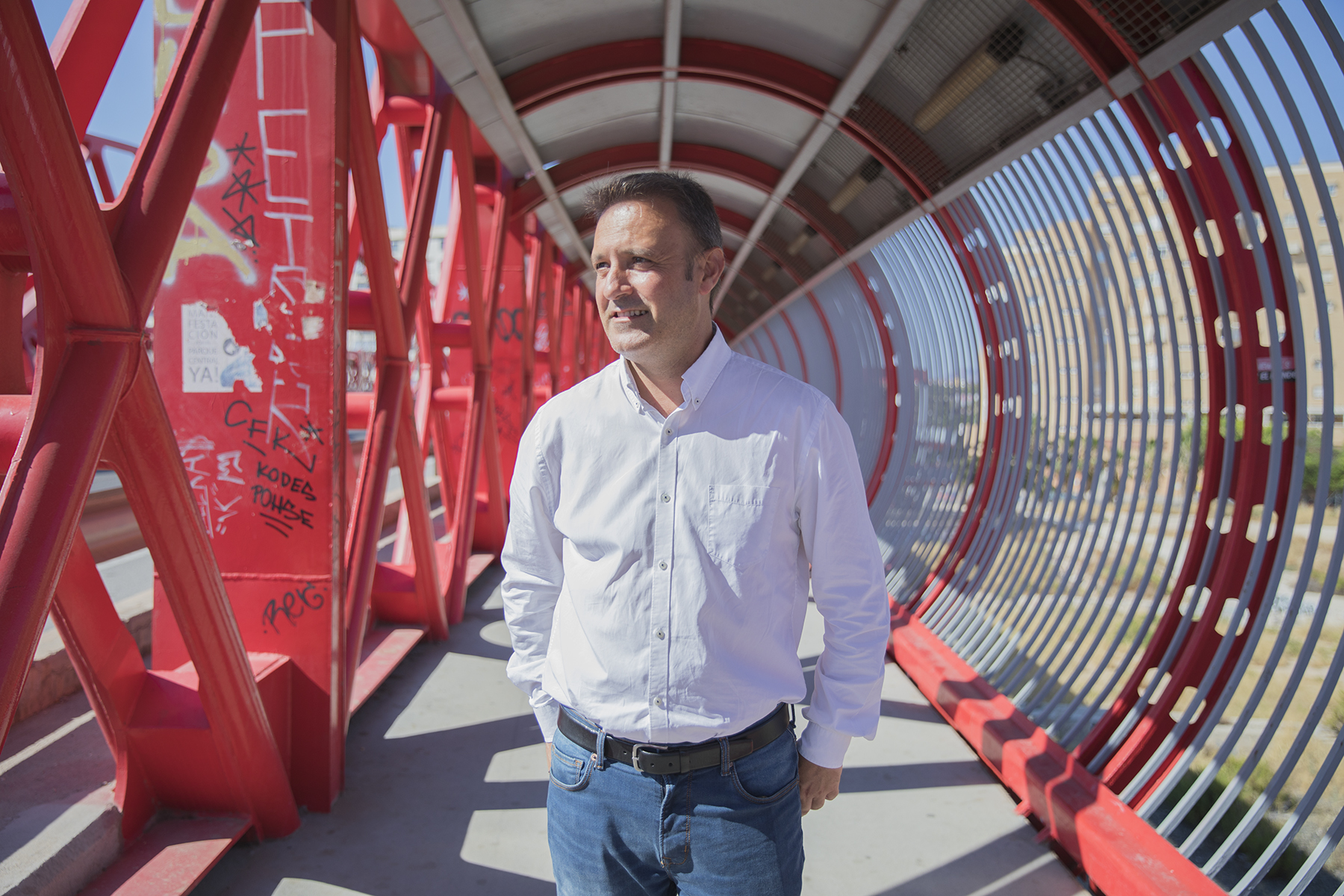 El portavoz de Compromís en Alicante, Natxo Bellido. - 